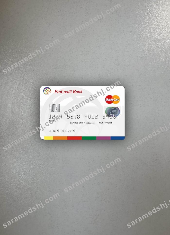 Romania ProCredit MasterCard photolook front